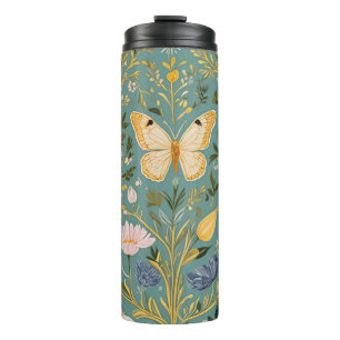 Fluttering Dreamscape Thermosbecher