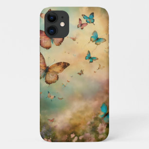 "Fluttering Elegance: iPhone Case mit Schmetterlin