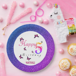 Fluttering Fun Pappteller