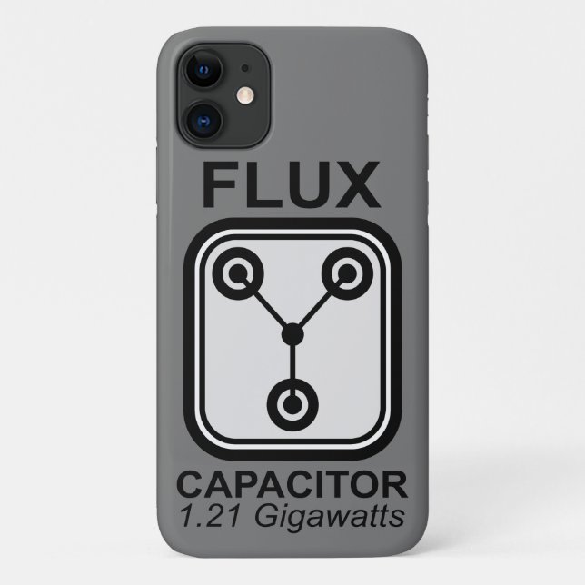 FLUX Capacitor 1,21 Gigawatt Case-Mate iPhone Hülle (Rückseite)