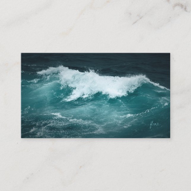 Flux Water Design Visitenkarte (Vorderseite)