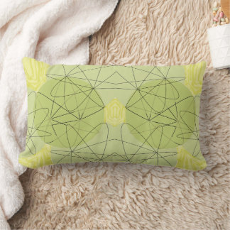 Fluxos em Verde Lendenkissen