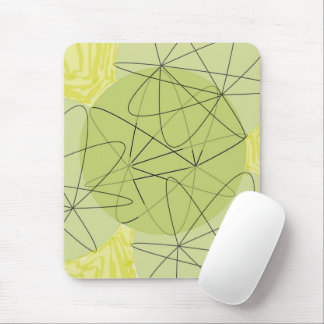 Fluxos em Verde Mousepad