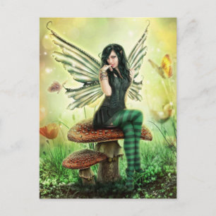 Fly agaric Fairy Postkarte