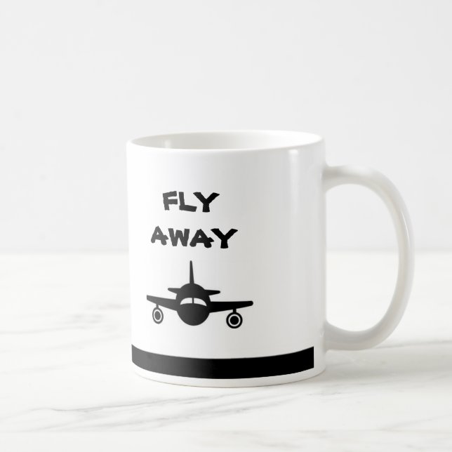 Fly Away - Kaffee/Tee-Tasse Tasse (Rechts)