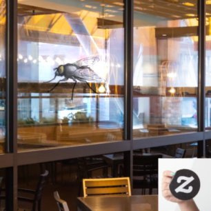 Fly Buddy Gadu-Thru-Fensterklemme Fensteraufkleber