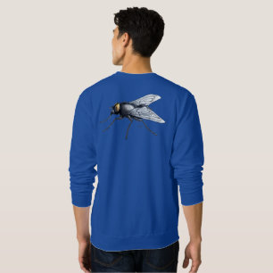 Fly Buddy men blaues Sweatshirt zurück