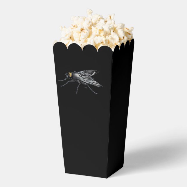 Fly Buddy Riesenfliege schwarze Popcornboxen Geschenkschachtel (Geplatzt)