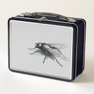 Fly Buddy Schwarz-Graue Lunchbox