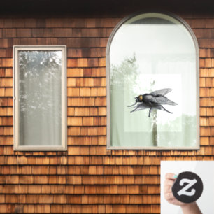 Fly Buddy shadow see-thru Fensterklemme vorne Fensteraufkleber