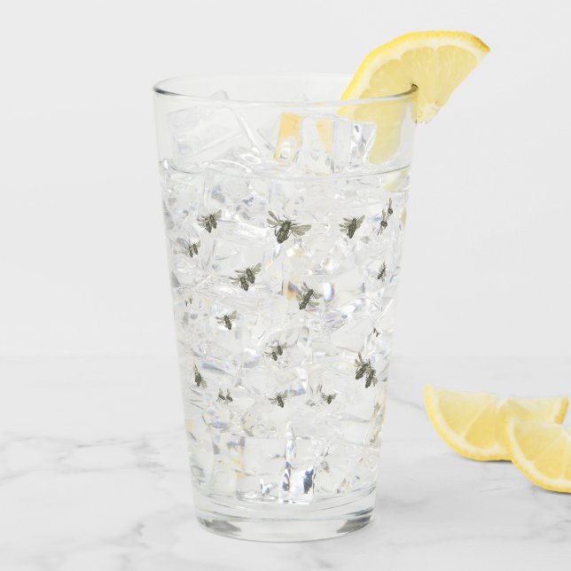 Fly Covered Beer Glass Trick Ihre Freunde Fliegen Glas (Rückseite Ice)