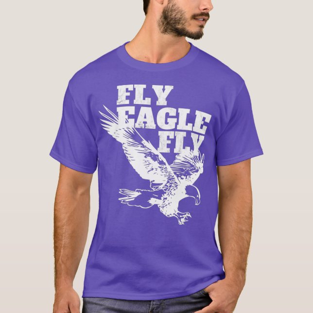 Fly Eagle Fly Bird Gang Philadelphia T-Shirt (Vorderseite)