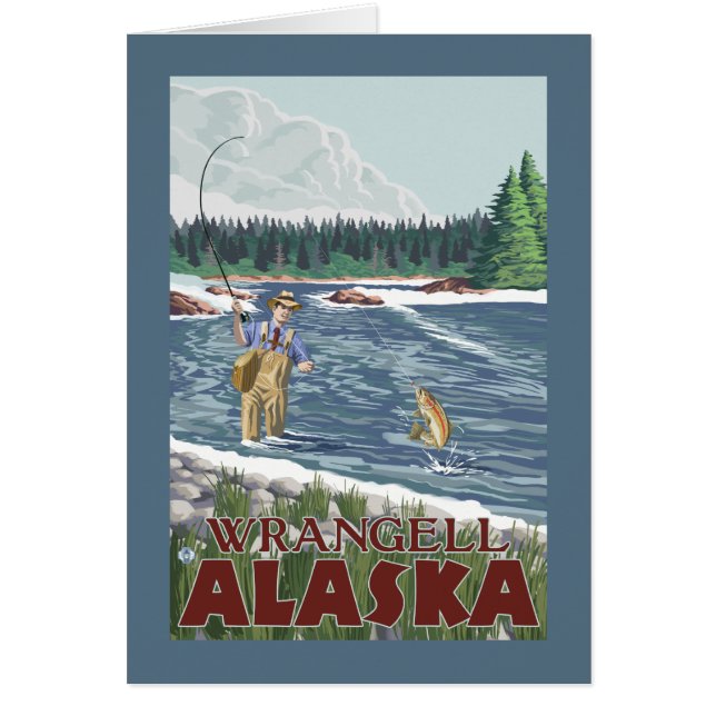 Fly Fisherman - Wrangell, Alaska (Vorne)
