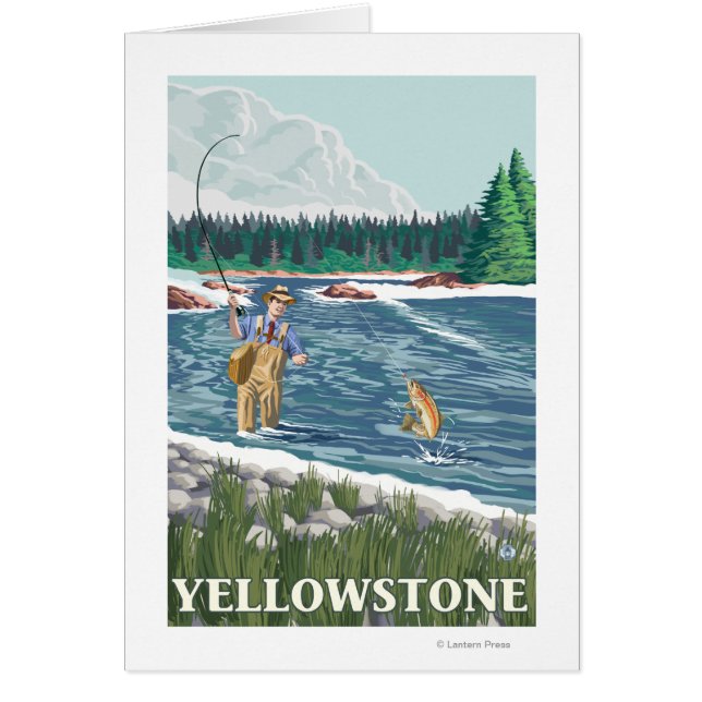 Fly Fisherman - Yellowstone Nationalpark (Vorne)