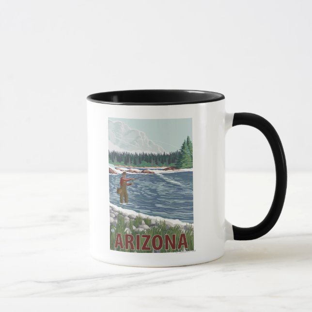 Fly FishermanArizona Tasse (Rechts)