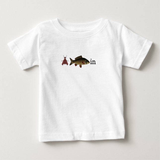 Fly Fishin Tee Shirt für Kinder (Vorderseite)