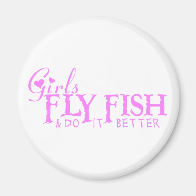 FLY FISHING MAGNET (Vorne)