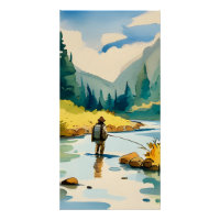 Fly Fishing Mountain Stream