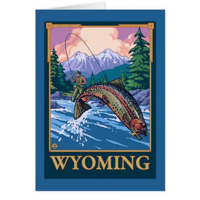Fly Fishing Scene - Wyoming (Vorne)