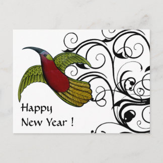 Fly for the New Year - Maßgeschneidert Feiertagspostkarte