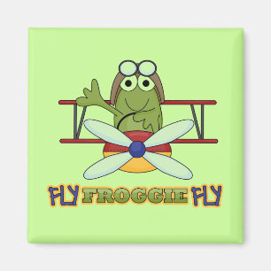 Fly Froggie Fly Tshirts und Geschenke Magnet