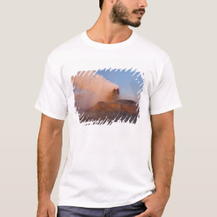 Fly Geyser mit schneebedeckter Granite Range T-Shirt