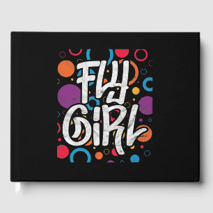 Fly Girl 90er 90er Jahre Hip Hop Disco Party Gästebuch