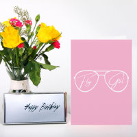 Fly Girl Aviator Sonnenbrille, Niedlich Pink Birth