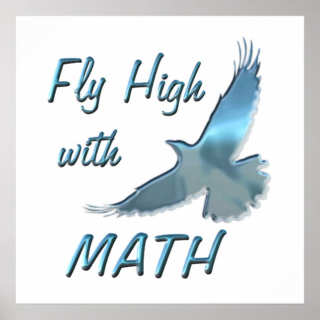 Fly High mit Mathe Poster (Vorne)