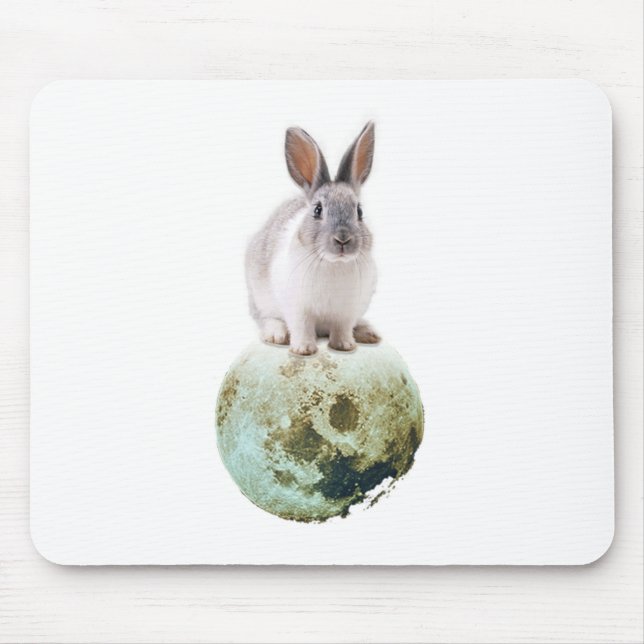 Fly me to the moon mousepad (Vorne)