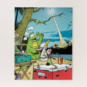 Fly Me to the Moon Puzzle