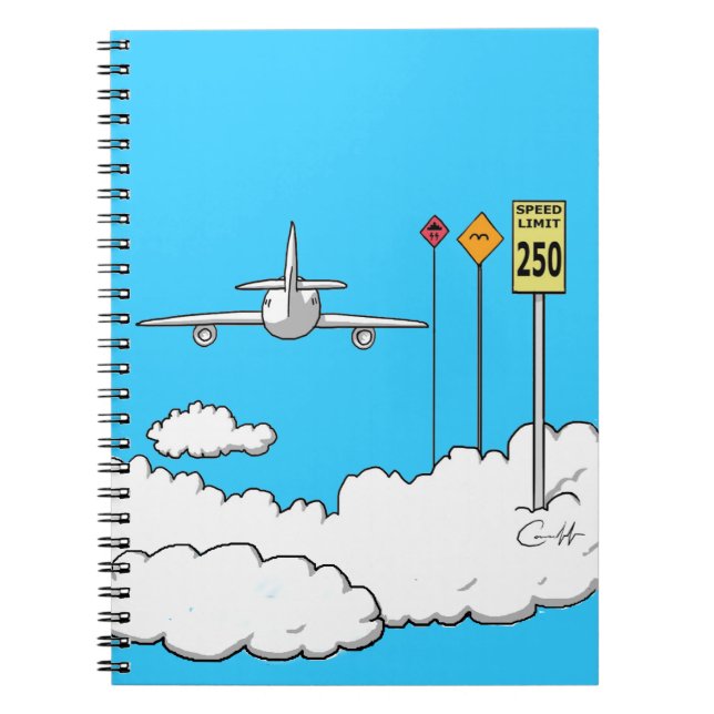 Fly Safe Notizblock (Vorderseite)