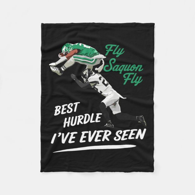 Fly Saquon Fly Best Hundle Ich habe schon einmal A Fleecedecke (Vorderseite)