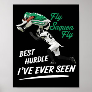 Fly Saquon Fly Best Hundle Ich habe schon einmal A Poster
