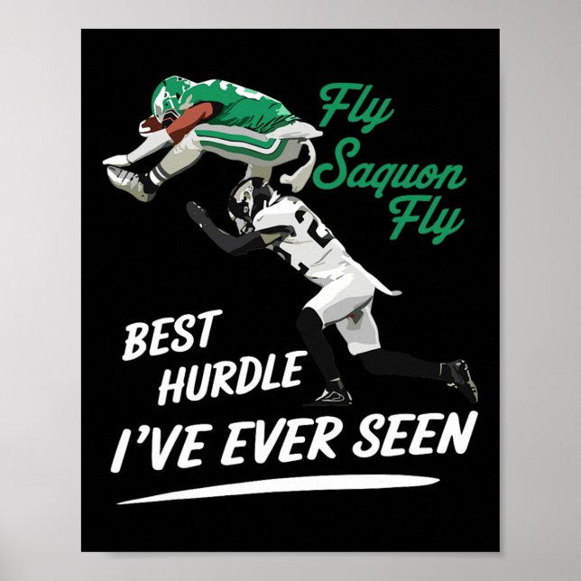Fly Saquon Fly Best Hundle Ich habe schon einmal A Poster (Vorne)