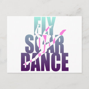Fly Soar Dance Postkarte