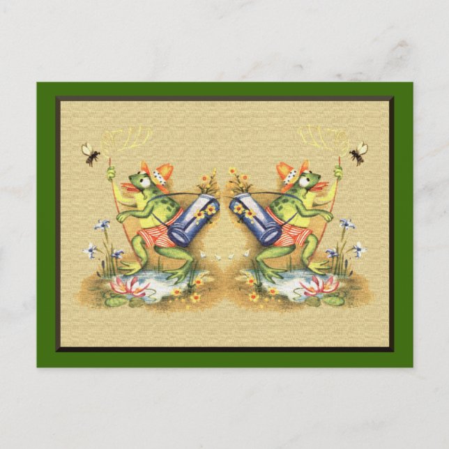 Fly Swatter Postkarte (Vorderseite)