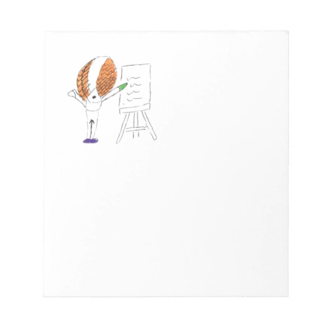 Fly Teacher Notizblock (Vorderseite)