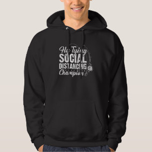 Fly Tying Social Distance Champions Fly Fishing F Hoodie