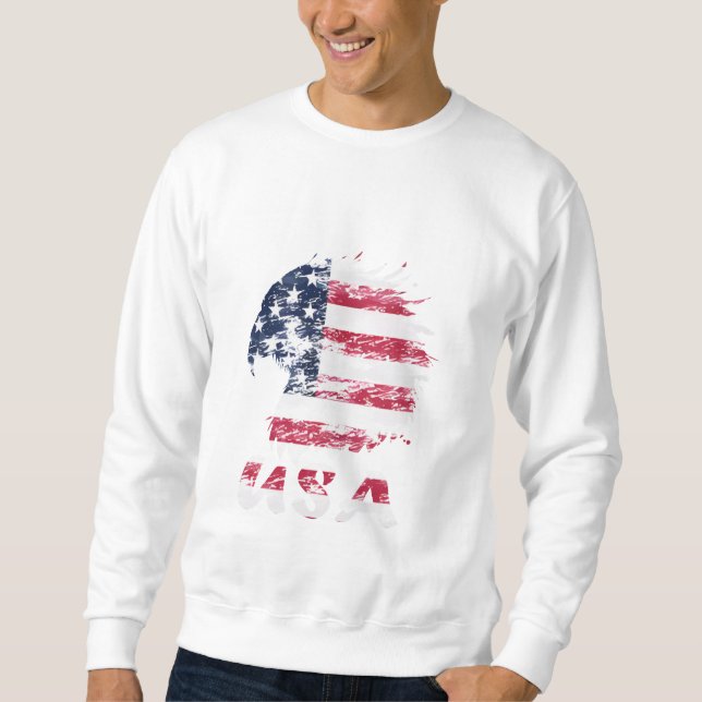 Fly USA - Eagle Pride Edition Sweatshirt (Vorderseite)