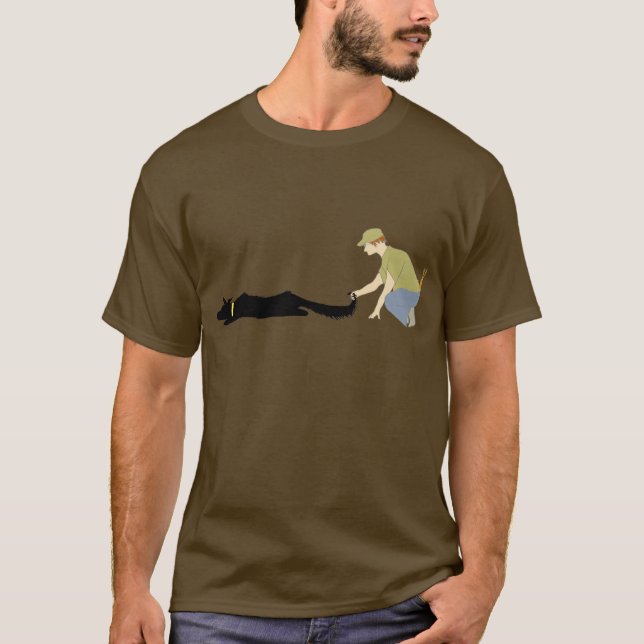 Flyball Anfangshund T-Shirt (Vorderseite)