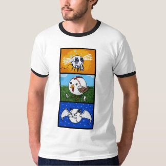 Flyball, Geflügel-Ball, Baseballschläger T-Shirt