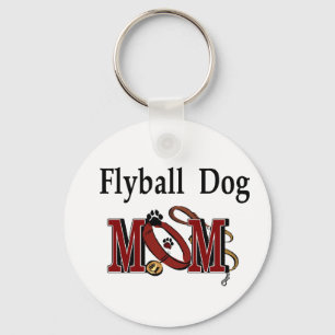 Flyball Hund Mama Geschenke Schlüsselanhänger