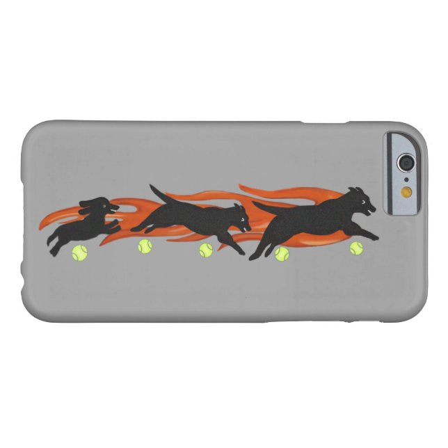 Flyball Hunde Case-Mate iPhone Hülle (Rückseite Horizontal)