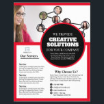 Flyer<br><div class="desc">Werben Sie mit unserem "Company Business Flyer" für die Dienstleistungen Ihres Unternehmens. Dieser Flyer ist Ihr Ticket, um die Aufmerksamkeit potenzieller Kunden zu erlangen und Ihre Expertise zu zeigen. Ob Sie sich auf digitales Marketing, Branding, SEO, Social Media Management oder andere Dienstleistungen spezialisiert haben, dieser Flyer ist vollständig an den...</div>