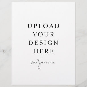 Flyer 8,5 Zoll x 11 Zoll