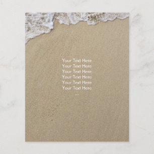 Flyer am Strand und am Meer