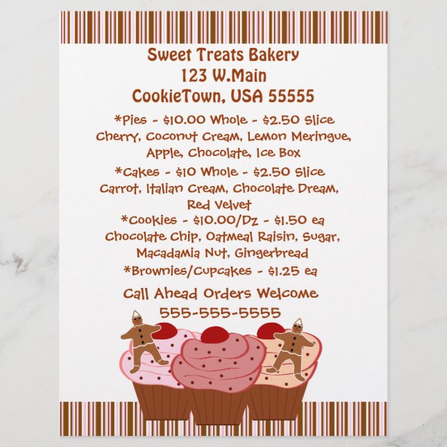 Flyer Bäckerei (Vorne)