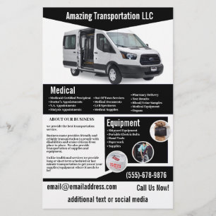Flyer der Black Transportation Company