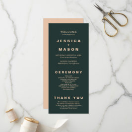 Flyer des modernen Boho Jewel Earth Tone Programms Programm